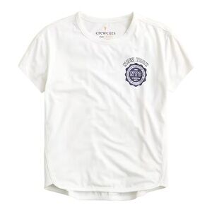 J Crew Crewcuts Girls Active New York Short Sleeve Graphic Tee Girls Size XS